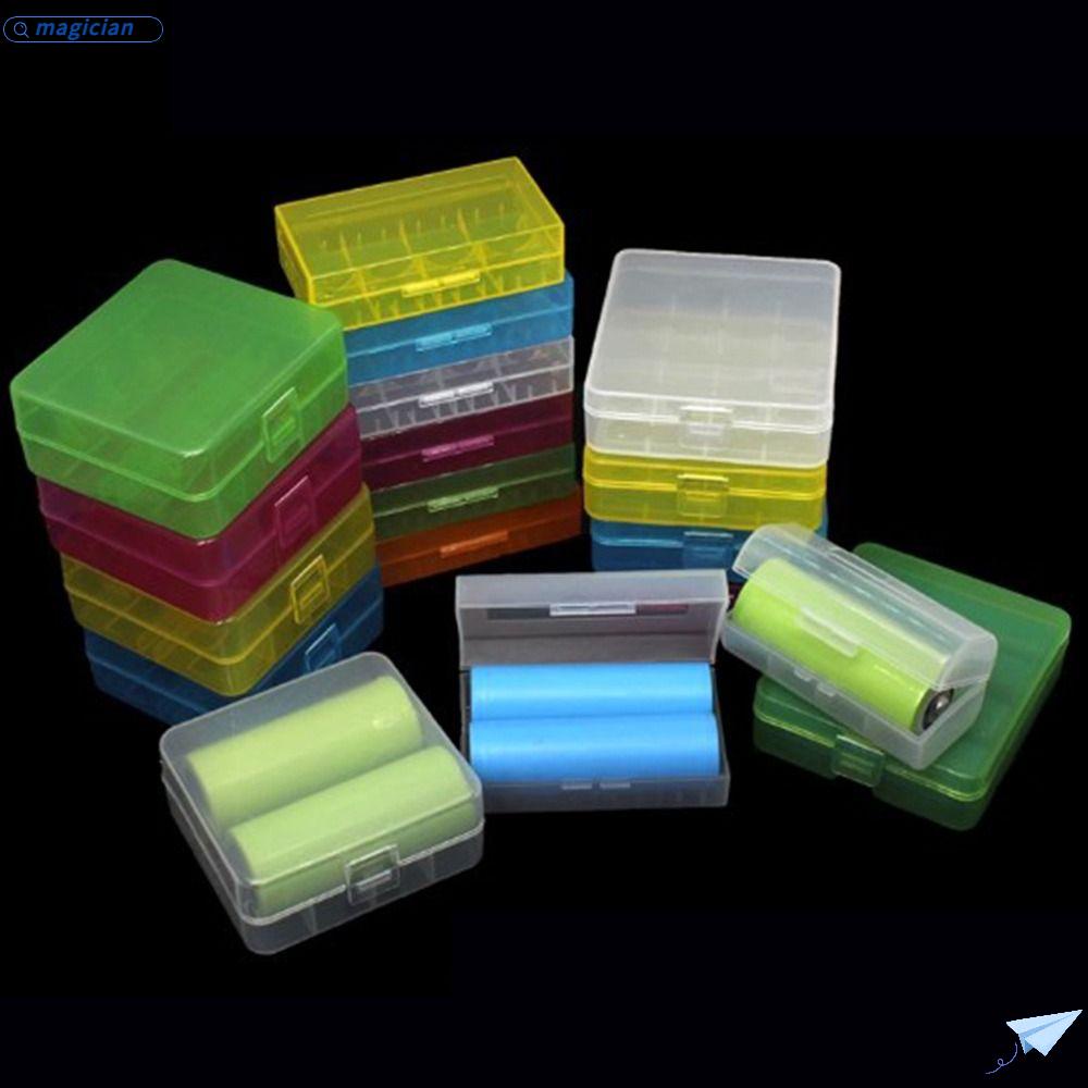 Hộp Đựng Pin 18650 2 Ngăn Trong Suốt Tiện Dụng