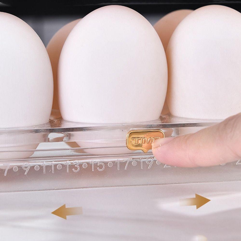 Giá Đỡ Trứng 30 Ngăn Bằng Nhựa Tiết Kiệm Không Gian Tiện Dụng Cho Nhà Bếp
