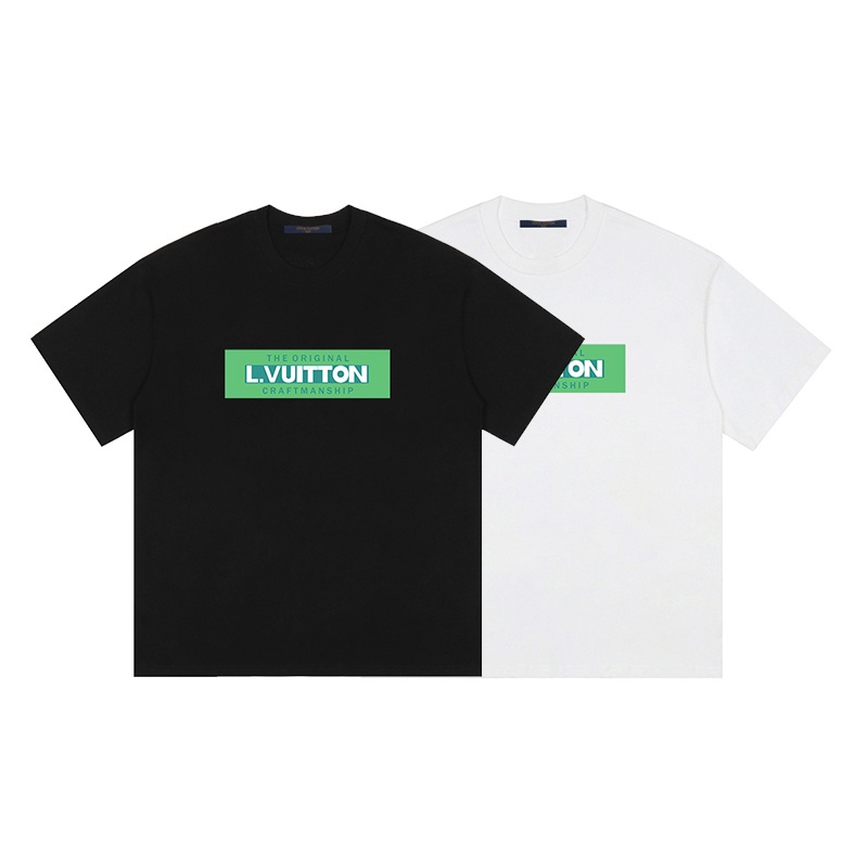 Áo Thun Tay Ngắn In logo Mũi Tên Màu Xanh Lá Cổ Điển Thời Trang Xu Hướng Mới Nhất unisexLUYRU