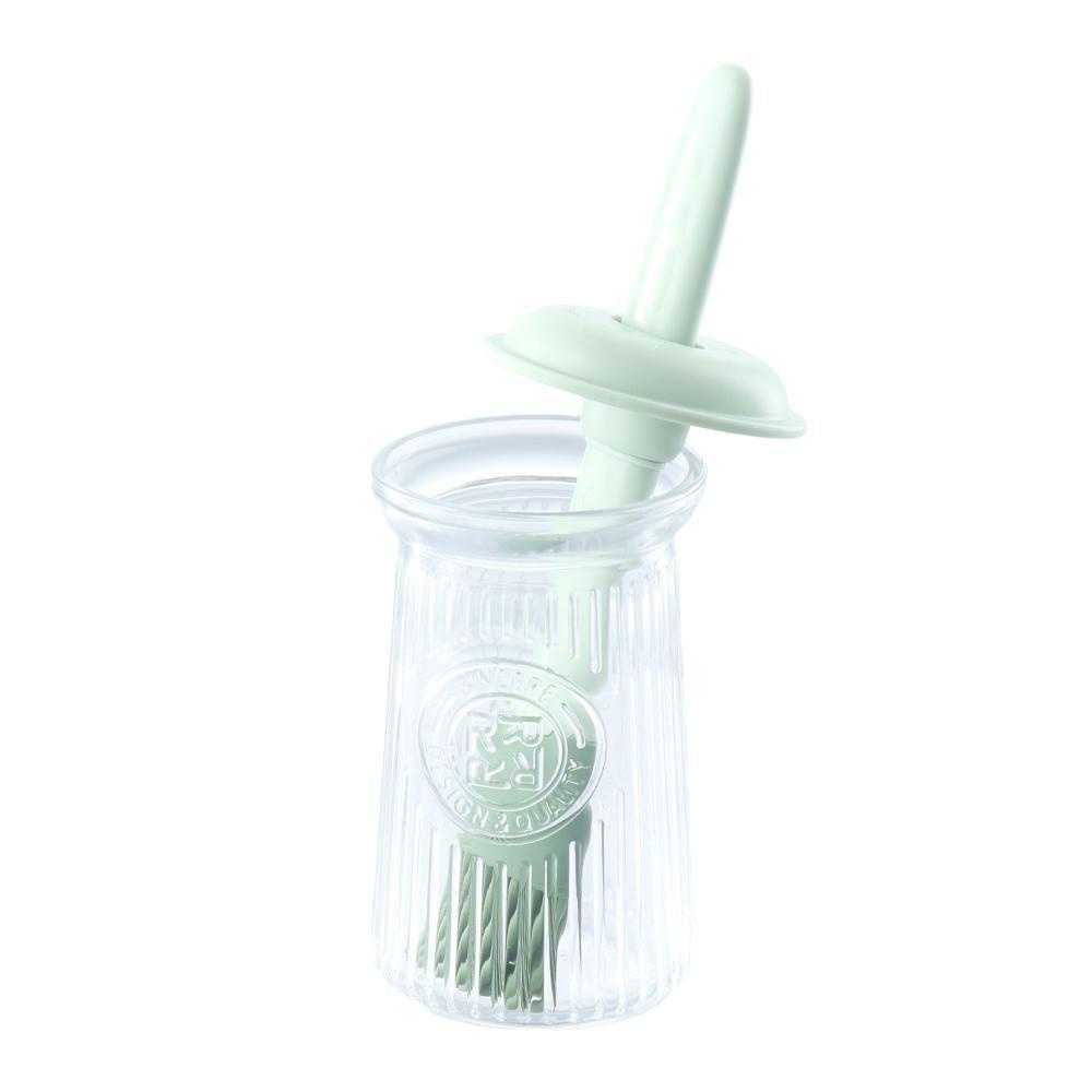 Bình Đựng Dầu Có Cọ Quét Bằng Silicone Chịu Nhiệt Độ Cao Tiện Dụng