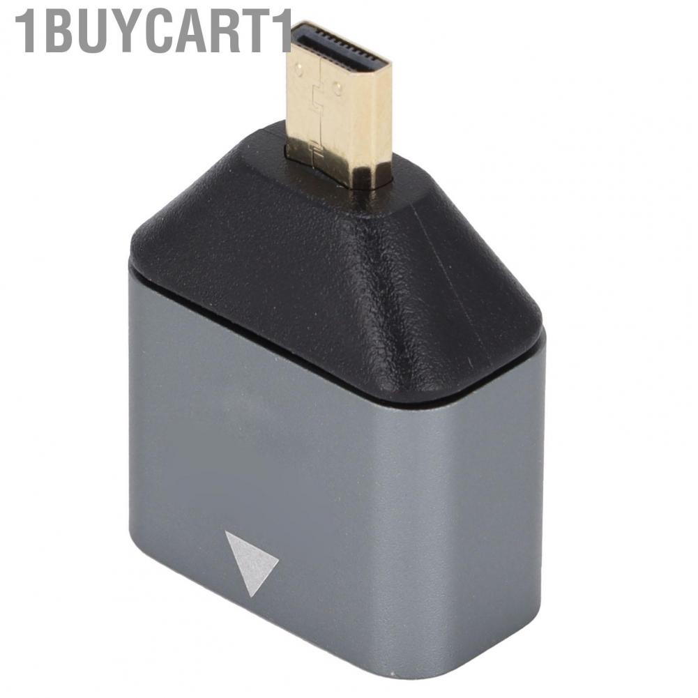 1buycart1 HD Multimedia Interface Adapter  Video Transmission Micro Male To Female Adapter Aluminum Alloy  for Digital Cameras