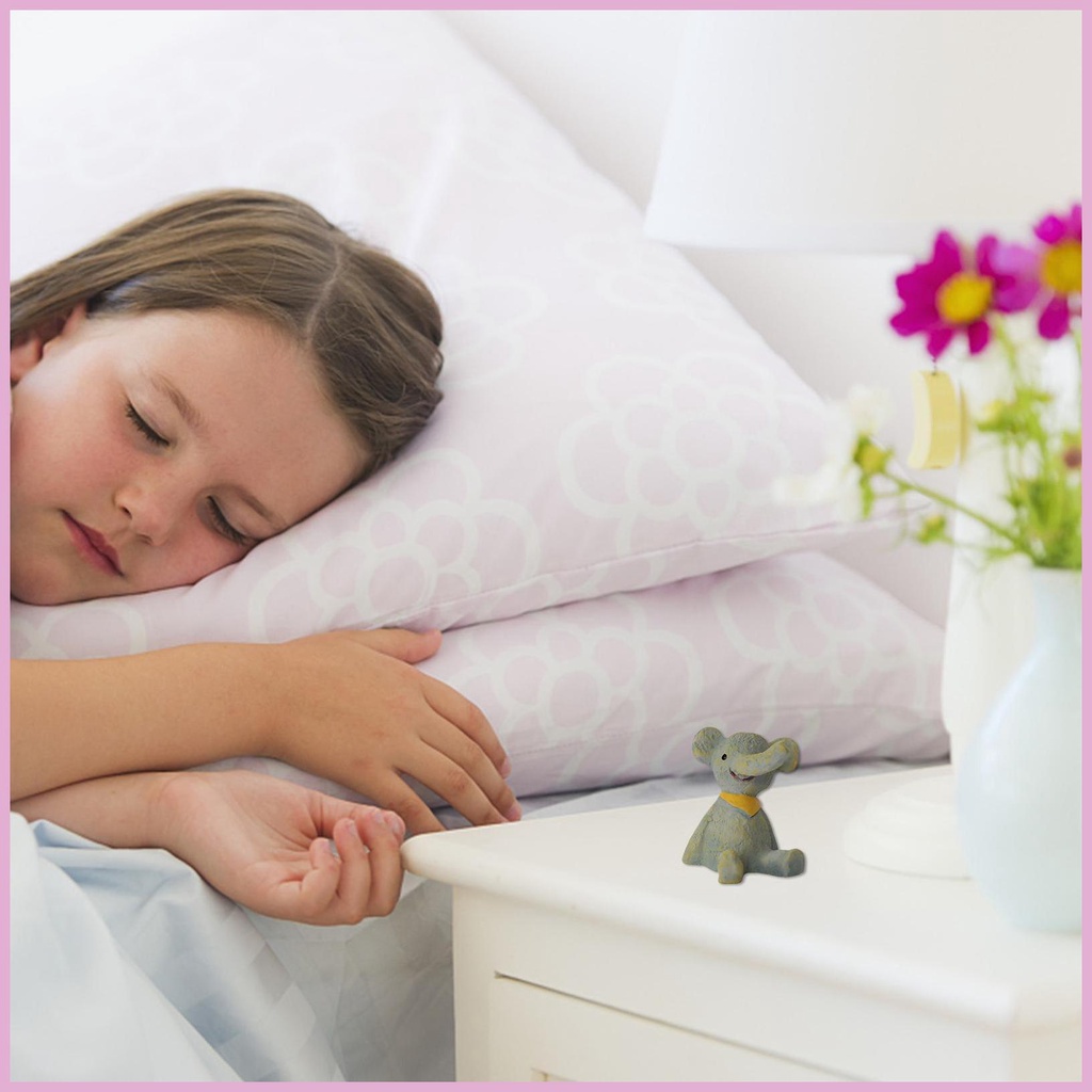 Đồ trang trí Động Vật Mini Bằng Nhựa Resin Để Bàn Trang Trí