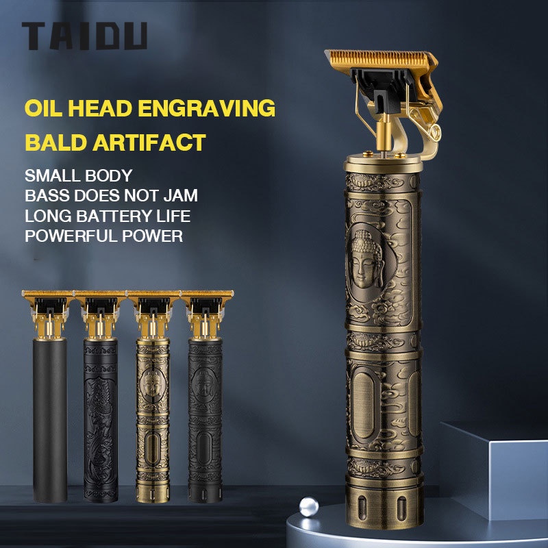 TAIDU Tông Đơ Cắt Tóc - Tông Đơ Chắn Viền Cực Khỏe Siêu Đẹp Cho Salon