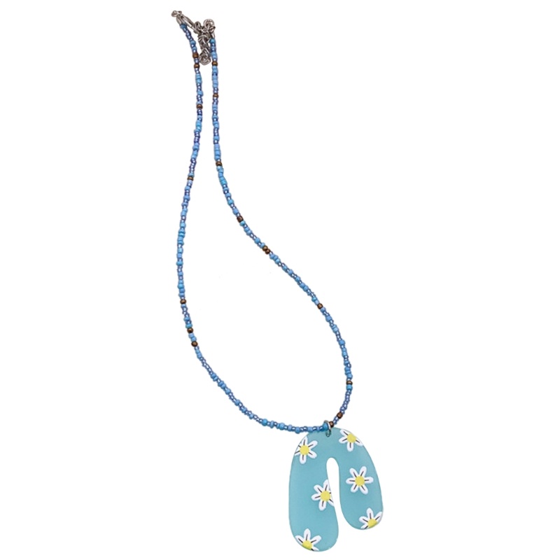 Vòng Cổ Choker Y2K Hạt Nhiều Màu Sắc Dễ Thương