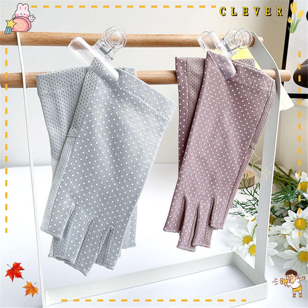 Găng Tay Lái Xe Chống Nắng Chống Tia Cực Tím Cảm Ứng Thoáng Khí