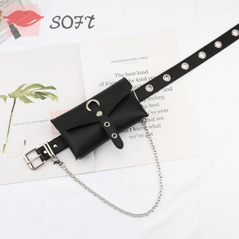 Túi Da PU Mềm Đeo Hông Đựng Điện Thoại Sức Chứa Lớn