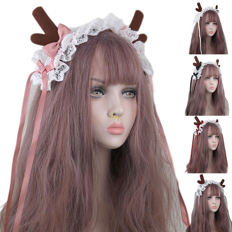 Băng Đô Nơ Ren Ruy Băng Hóa Trang Lolita