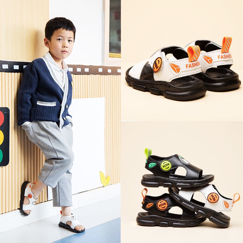 Giày Sandal Đế Mềm Khử Mùi Thời Trang Mùa Hè 2023 Dành Cho Bé Trai 1-5 Tuổi