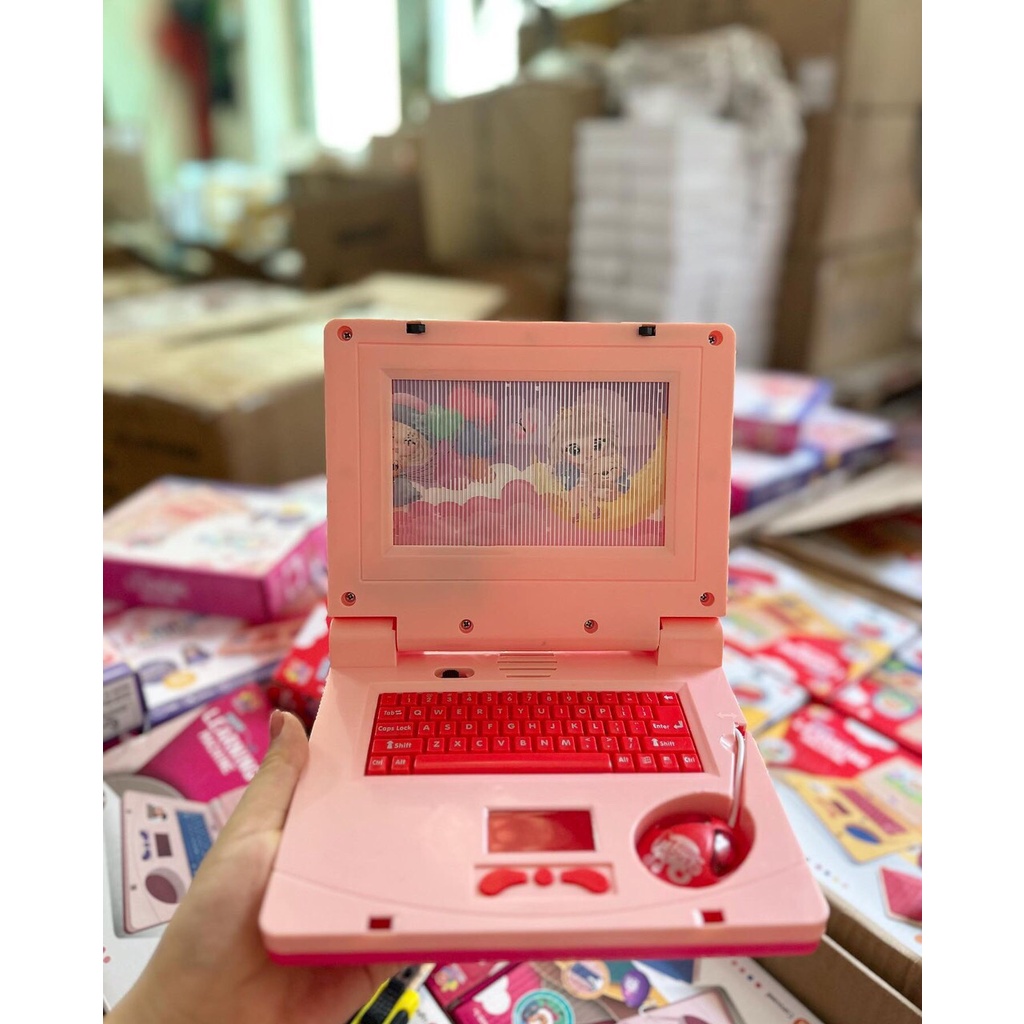 Máy Tính Xách Tay Trẻ Em Chiếu Sáng Phát Âm Nhạc Đồ Chơi Cho Bé 0-3 - Thingkids