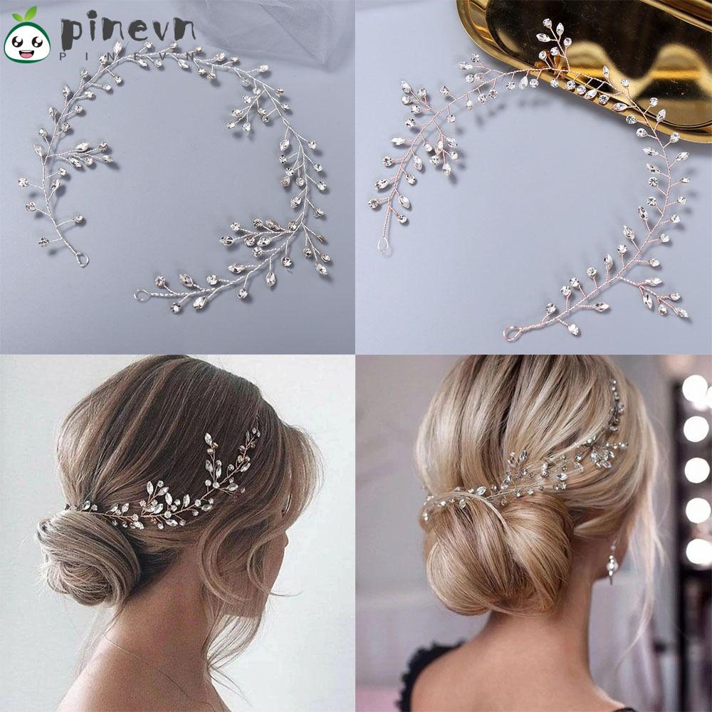 Băng Đô Hoa Cài Tóc Thời Trang Cho Cô Dâu