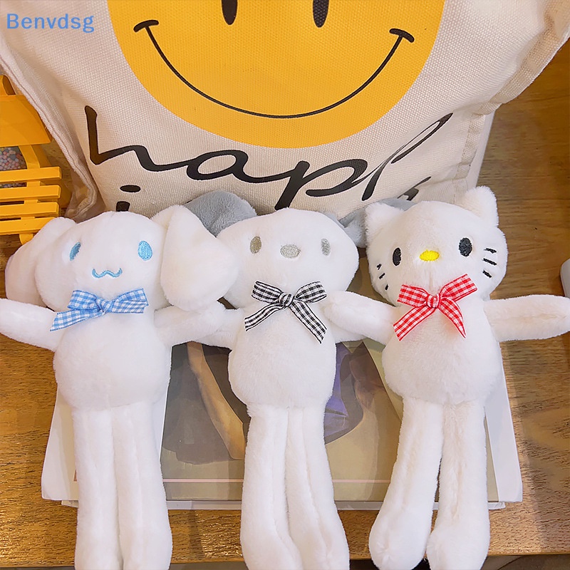 Móc Khóa Hình Búp Bê Sanrio Hello Kitty Kuromi Cinnamoroll Nhồi Bông Đáng Yêu