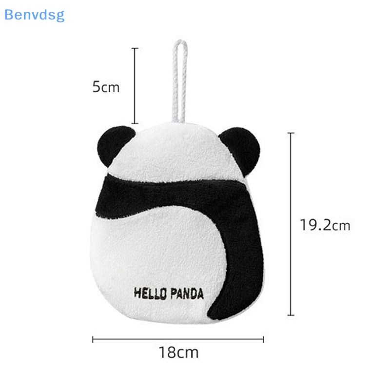 Khăn Lau Tay Sợi Nhỏ Siêu Thấm Hút Tốt Hình Gấu Trúc Dễ Thương