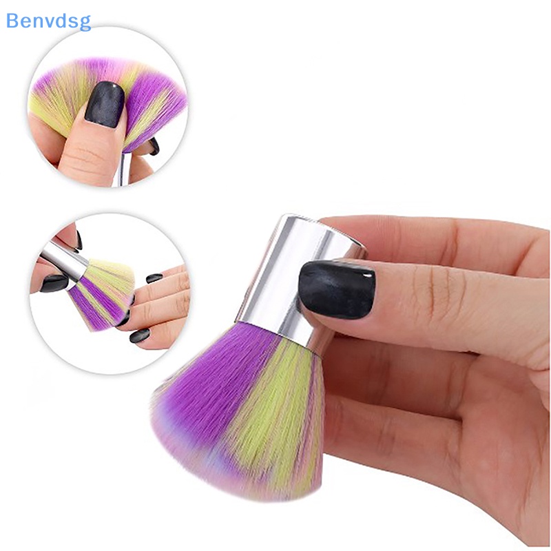 Cọ Phủi Bụi Làm Sạch Móng Tay Gel UV Mềm Mại Tiện Dụng