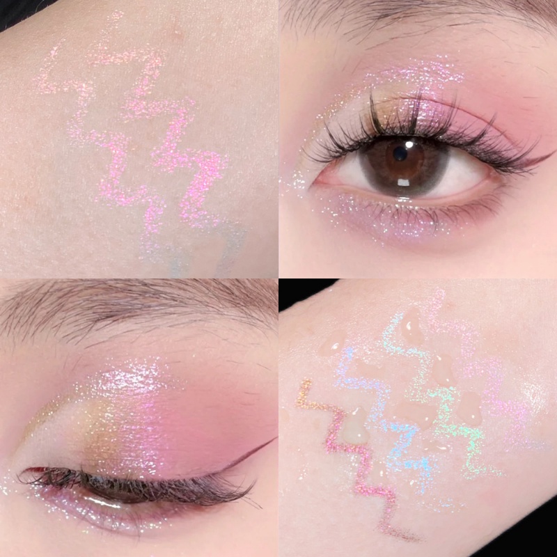 Bút Kẻ Mắt Dạng Gel Ánh Ngọc Trai Tự Nhiên Mềm Mịn Không Thấm Nước Chuyên Nghiệp 4 Màu Tùy Chọn