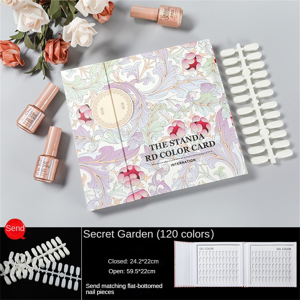 Sách Trưng Bày Mẫu Móng Tay Giả Nhiều Màu Sắc Cao Cấp ANNIES