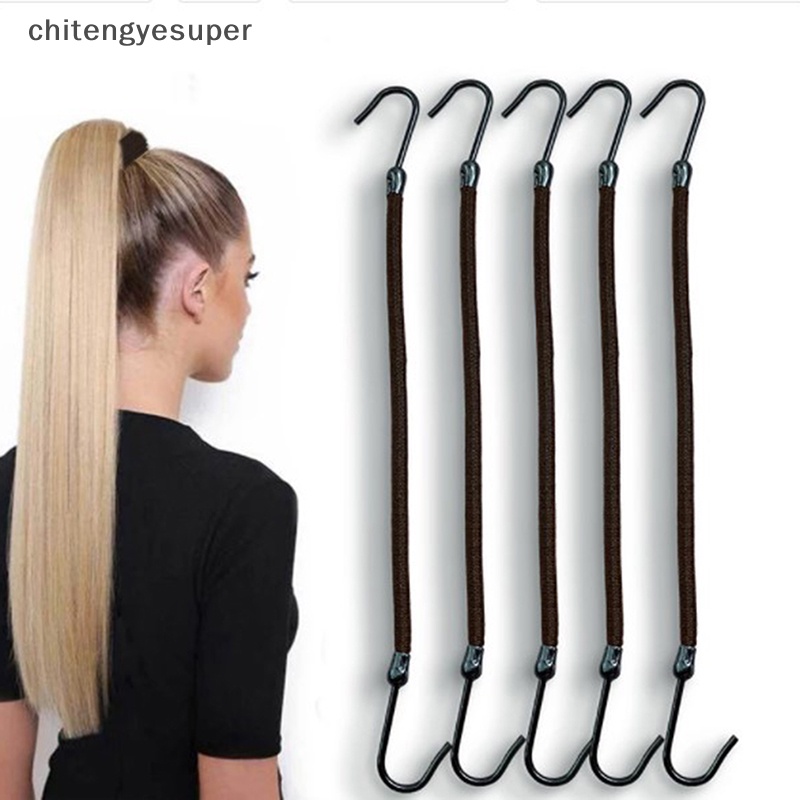 Bộ 10 Dây Buộc Tóc Cao Su Co Giãn Cho Nữ