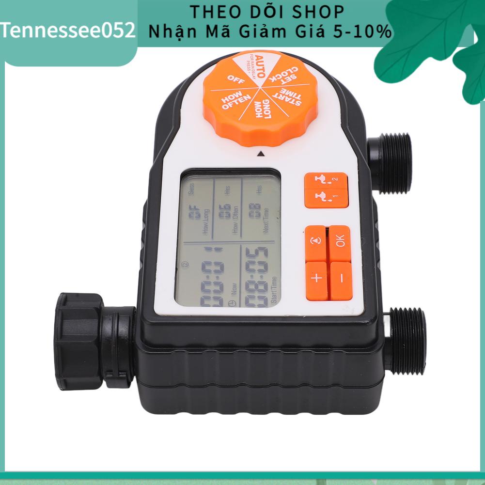 Tennessee052 Màn hình LCD Hẹn giờ tưới vườn điện tử Bộ điều khiển nước tự động