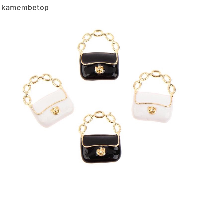 Beto Túi Xách Mua Sắm 3D DIY Bằng Kim Loại Thời Trang Trang Trí Nhà Búp Bê