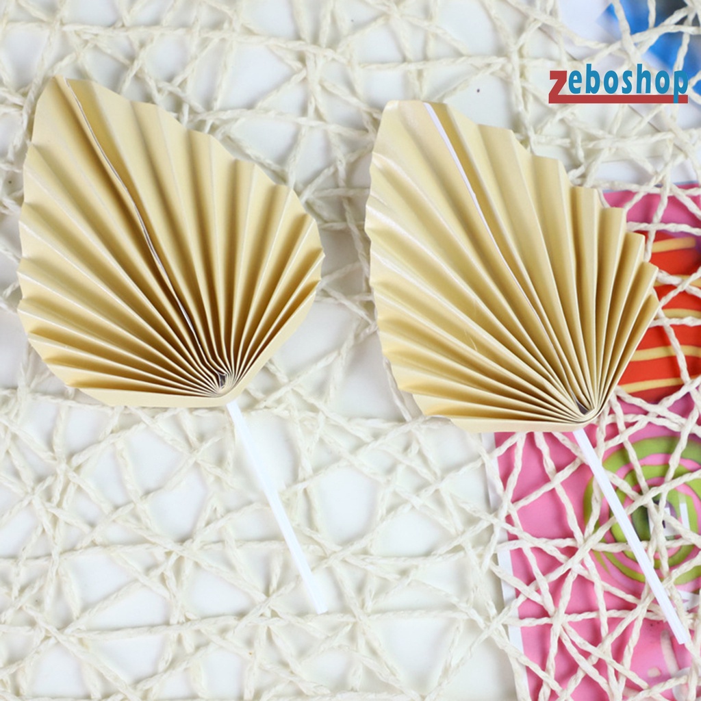 Set 4 Cây Cắm Trang Trí Bánh Kem Bằng Giấy Tiện Dụng