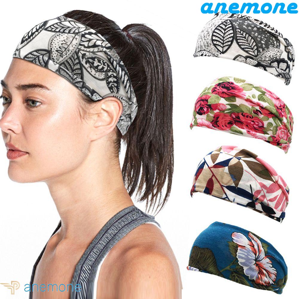 Băng Đô Thể Thao Bằng Cotton Co Giãn Thấm Hút Mồ Hôi