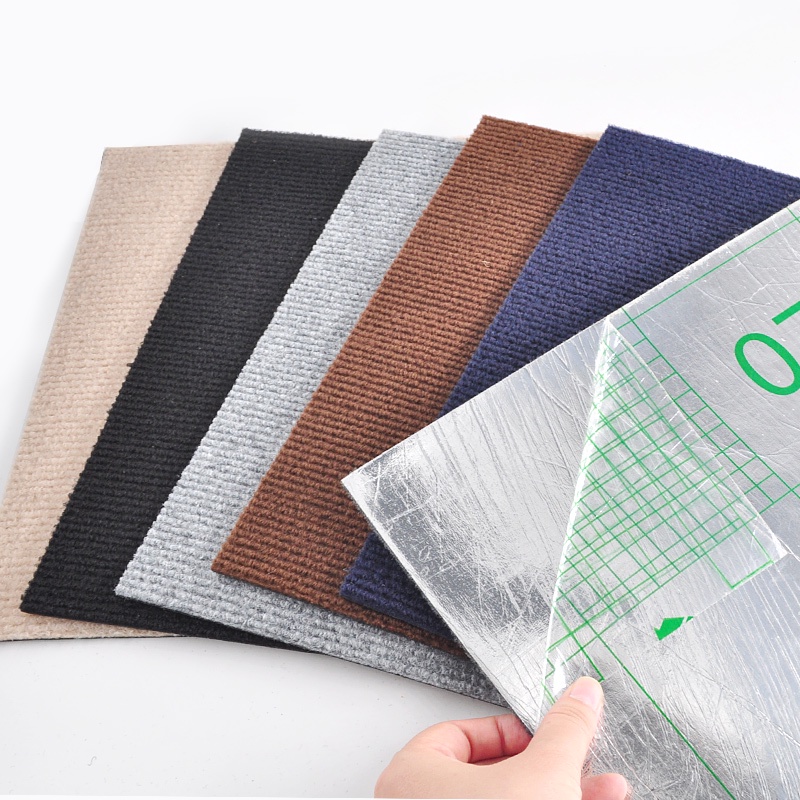 Miếng Dán Tường Hình Vuông 30x30cm Có Thể Tháo Rời Trang Trí Nội Thất DIY