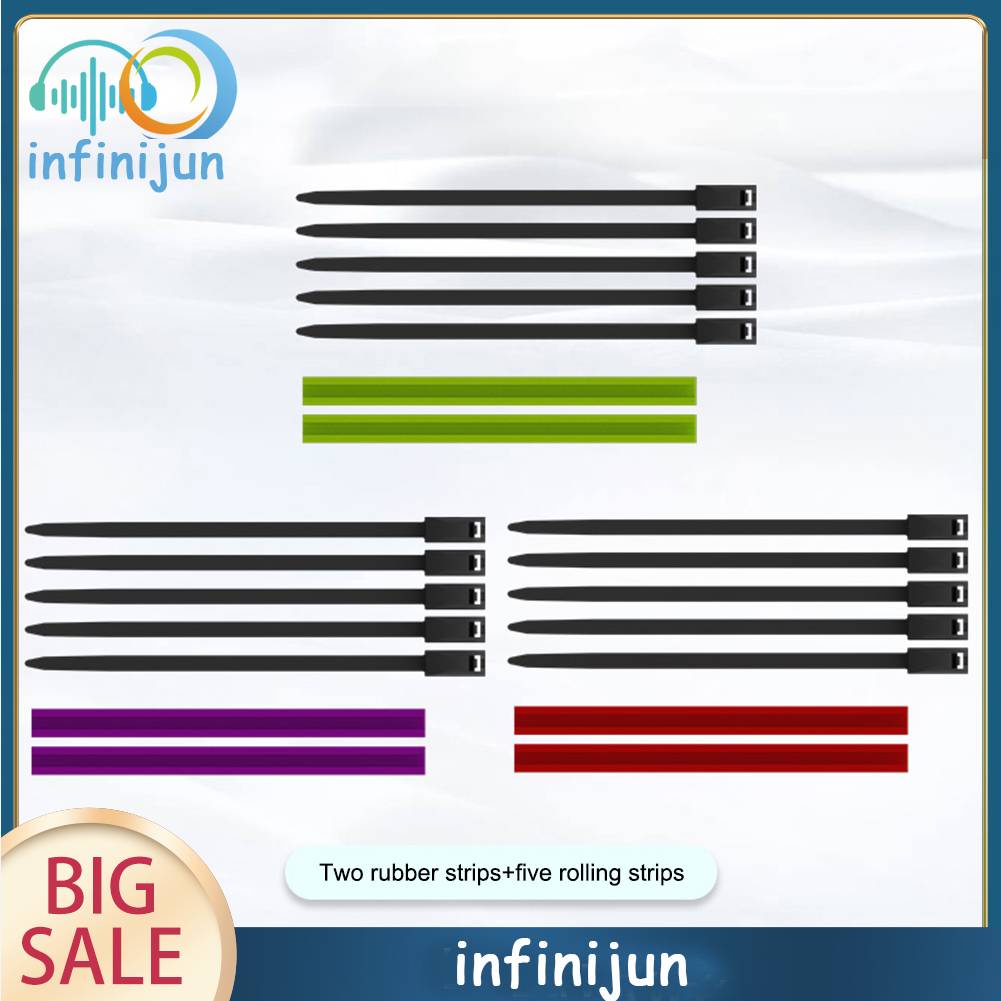 Dây Đai Cố Định Cần Câu Cá Bằng Silicone Nylon Gọn Nhẹ