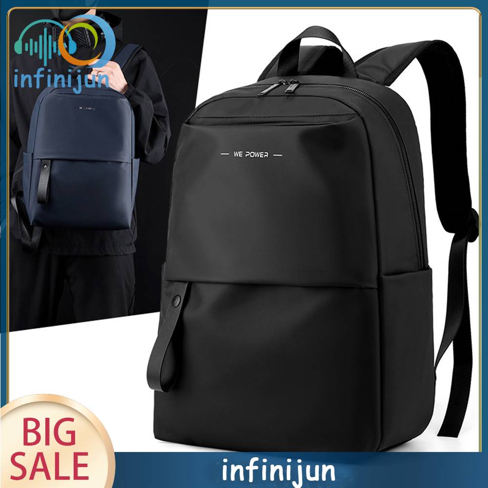 Balo Thể Thao Đựng Laptop Dung Tích Lớn Bằng Nylon Cho Nam &amp; Nữ