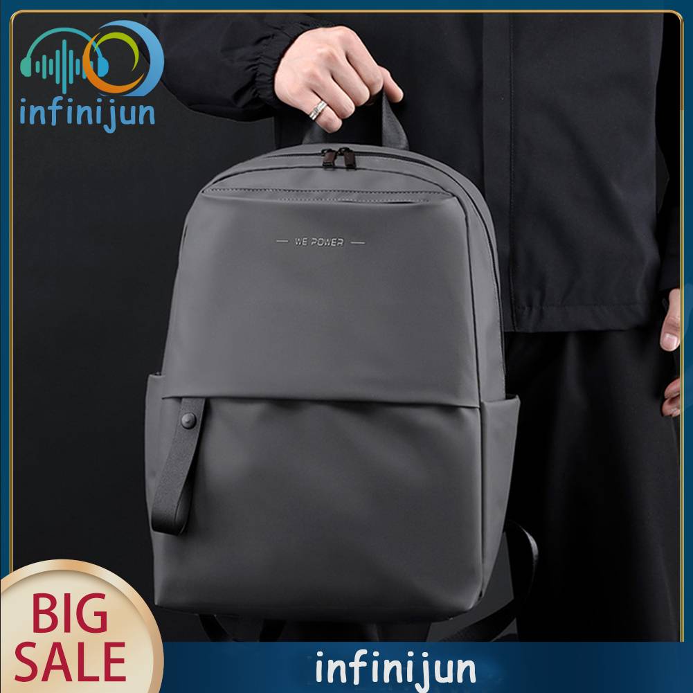 Balo Thể Thao Đựng Laptop Dung Tích Lớn Bằng Nylon Cho Nam &amp; Nữ