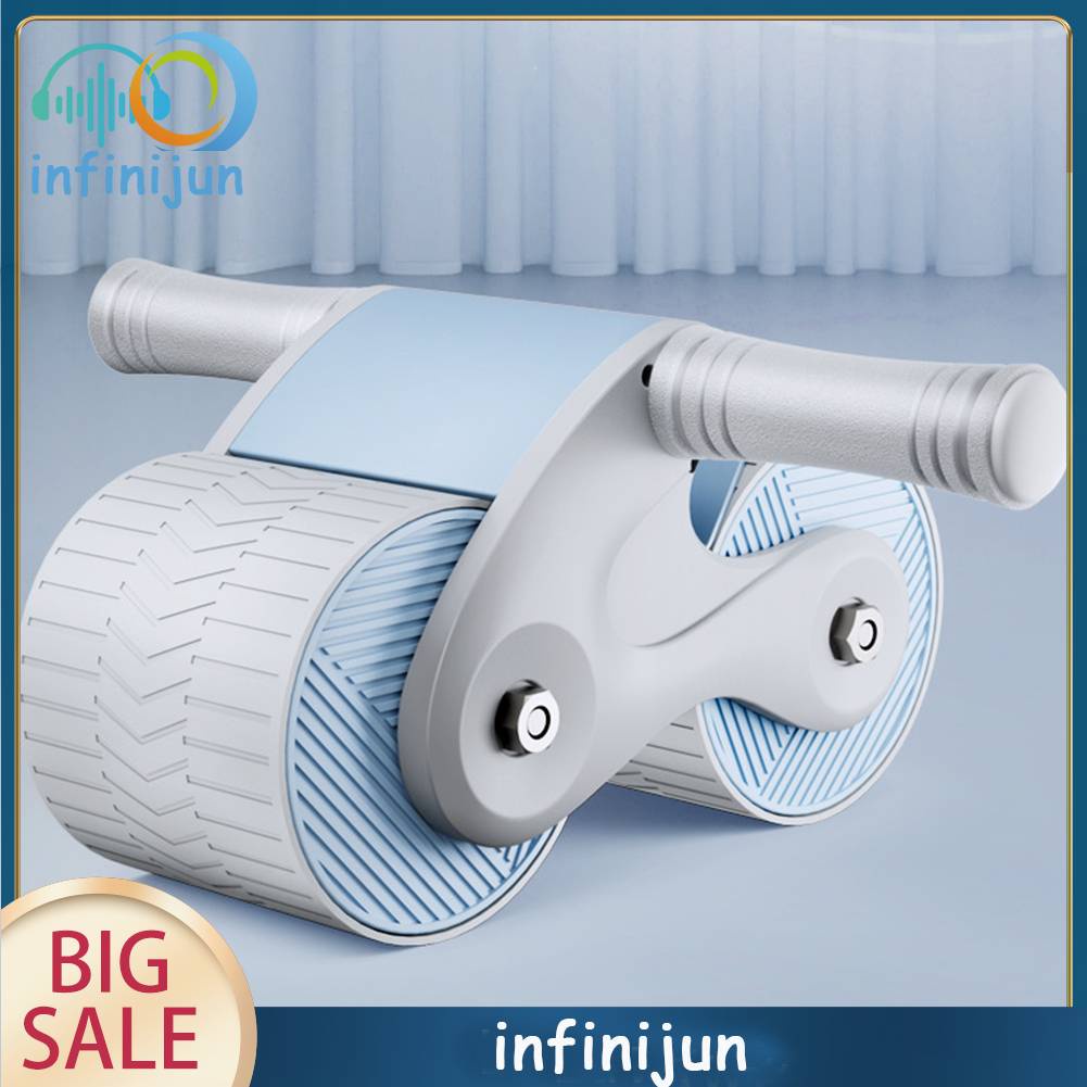 Con Lăn Tập Cơ Bụng Chống Trượt Kèm Thảm