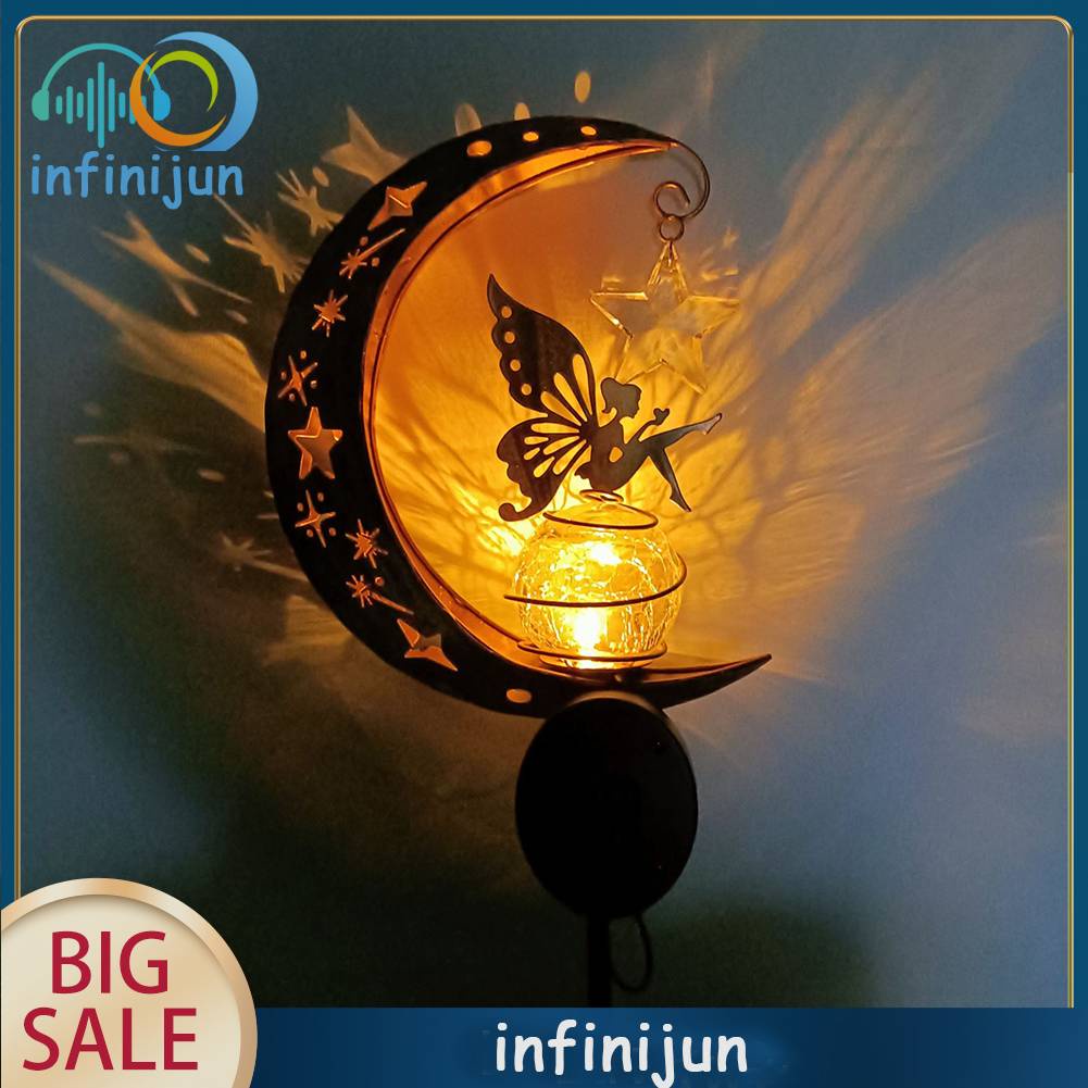 Đèn LED Kính 8H Hình Quả Cầu Thủy Tinh Trang Trí Sân Vườn