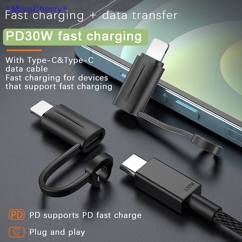 Đầu Chuyển Đổi Cáp Sạc Nhanh USB Type C Cho IOS Mới