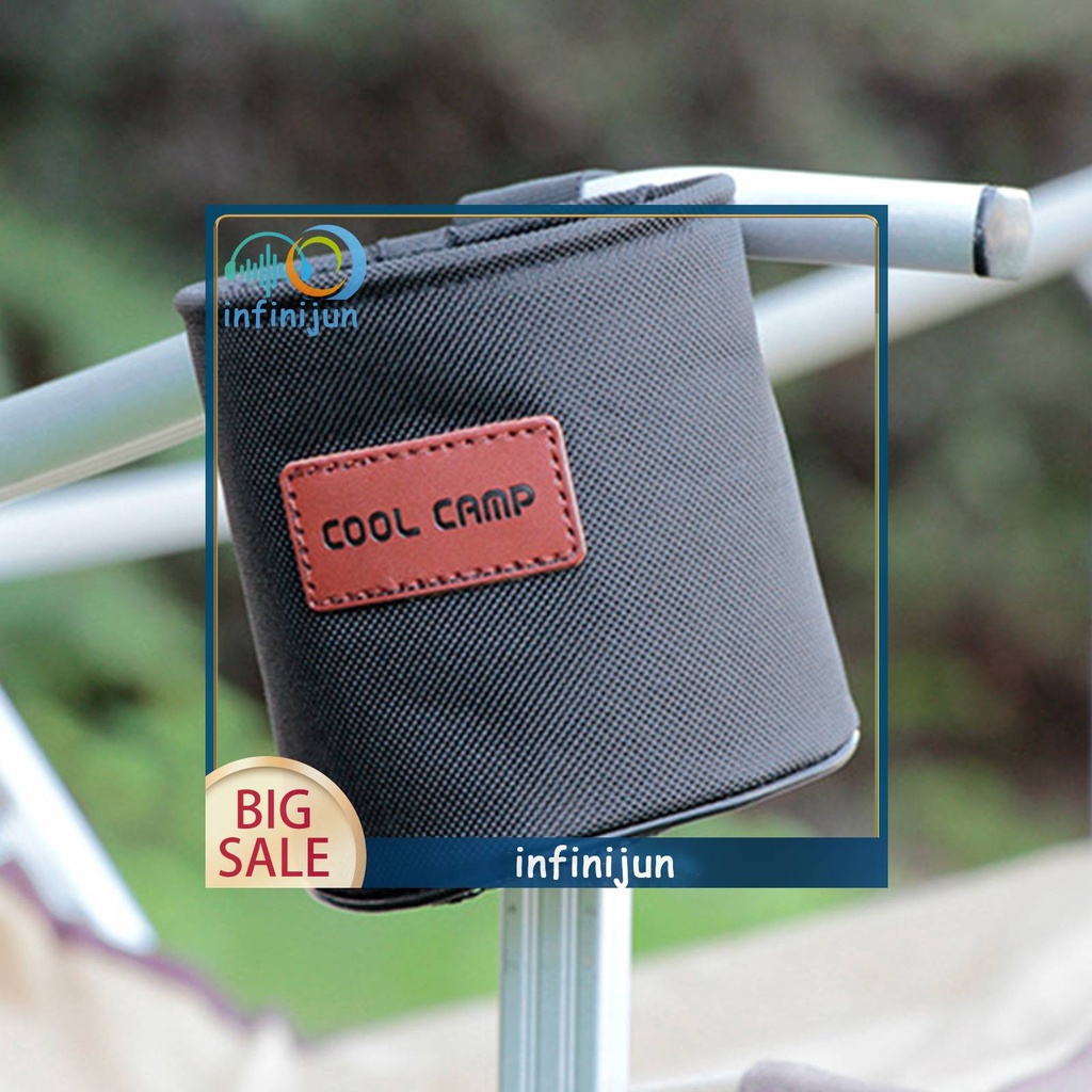 Giá Đỡ Bình Nước Bằng Vải Oxford Tiện Dụng Khi Lái Xe BBQ