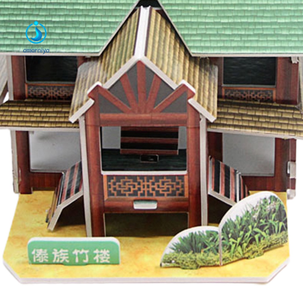 1 Bộ Xếp Hình Bằng Giấy Cho Bé Phát Triển Trí Tuệ