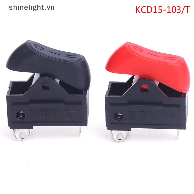 Công Tắc Máy Sấy Tóc 3 Vị Trí KCD15-103 / T