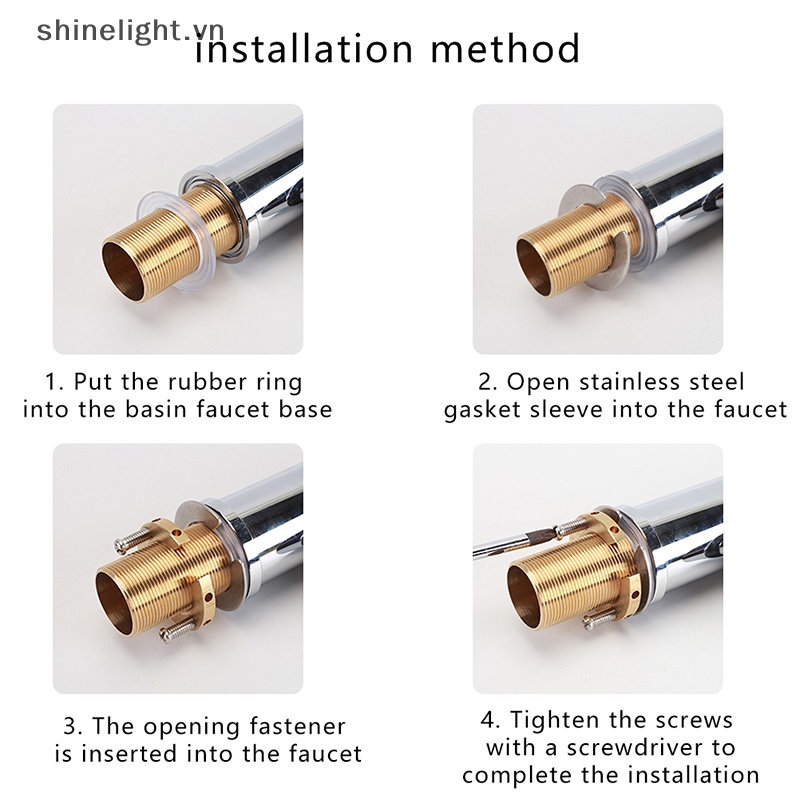 1 Bộ Ốc Vít Cố Định Vòi Nước Chống Tắc Nghẽn 32mm Loại C Dành Cho Bồn Rửa Nhà Bếp