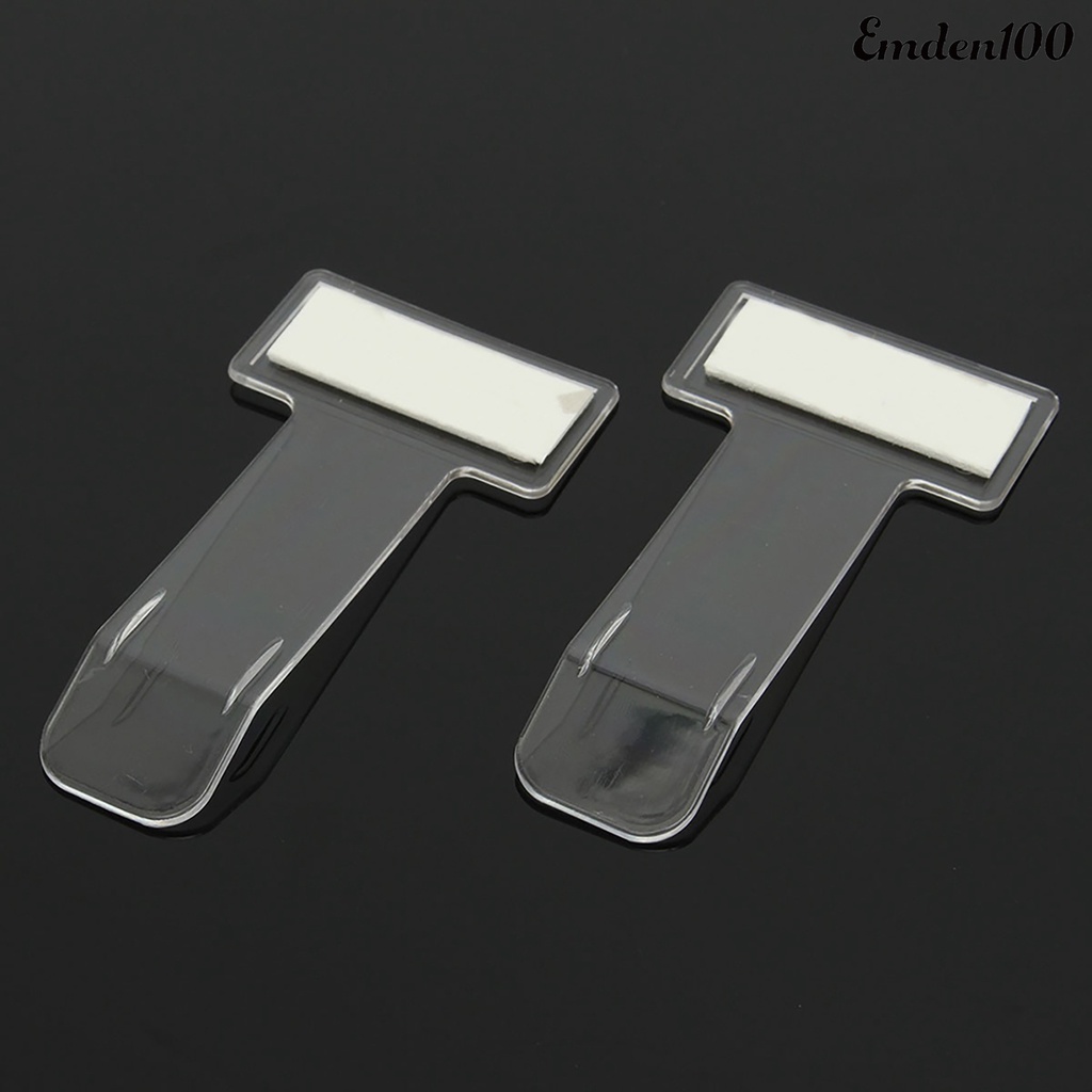 Kẹp Cố Định Vé Máy Bay Bằng Nhựa Trong Suốt Siêu Bền Tiện Dụng Cho Văn Phòng