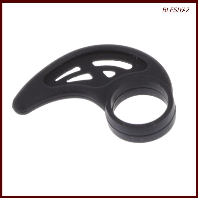 Set 2 / 10 Vòng Móc Tai Bằng Silicon Màu Đen Tiện Dụng Tập Thể Hình