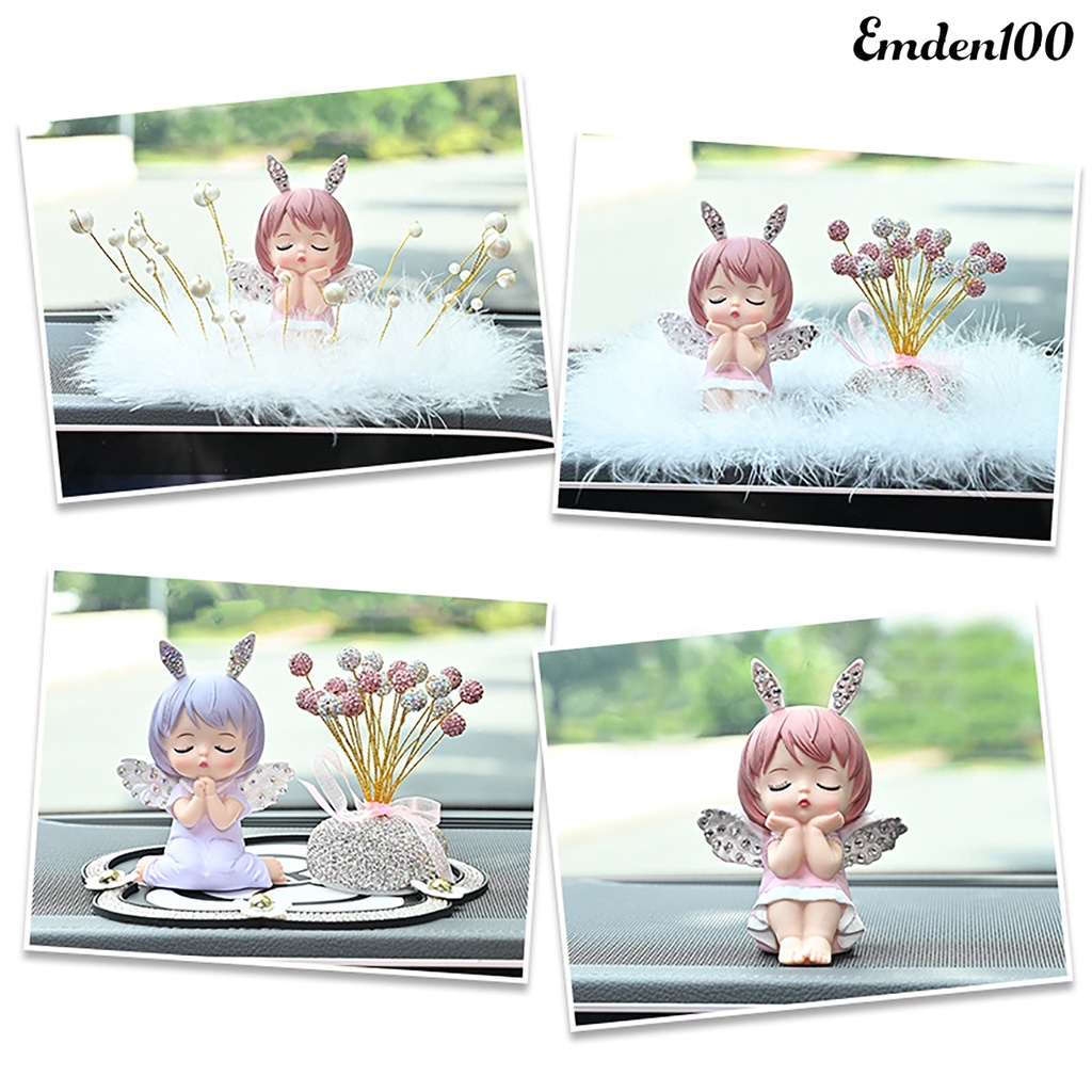 [EMDEN] Thiên Thần Sơn Tay Màu Sắc Tươi Sáng Chống Mài Mòn Trang Trí Xe Hơi