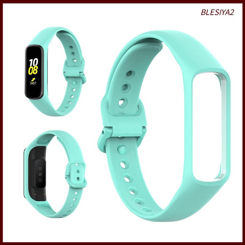 Dây Đeo Silicone Màu Trắng Có Thể Điều Chỉnh Phù Hợp Với 2 Dây Đeo Tay Blesiya2