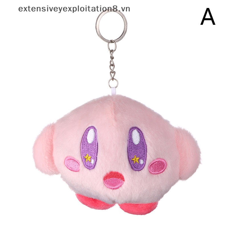 Móc Khóa Búp Bê Kirby Nhồi Bông Mềm Mại Đáng Yêu