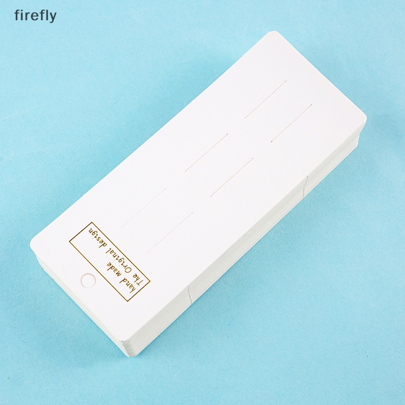 Set 50 Thẻ Giấy Màu Trắng Làm Đồ Thủ Công DIY Đa Ứng Dụng