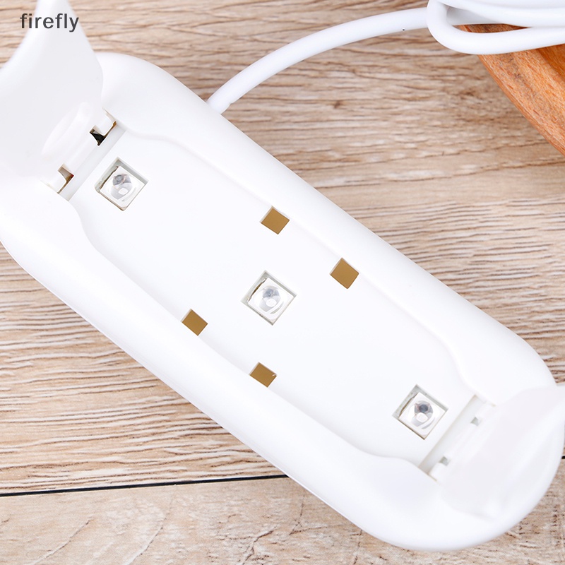 Máy Sấy Khô Sơn Móng Tay UV LED Mini 6W 80cm Sạc USB Tiện Dụng