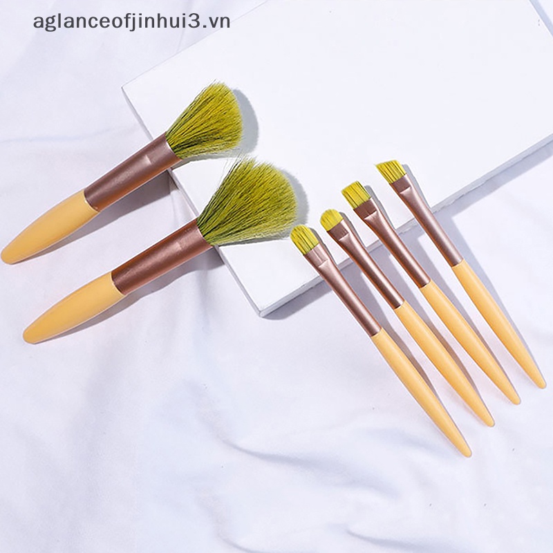Bộ Cọ Trang Điểm Phấn Nền Phấn Mắt Kabuki Lông Mềm