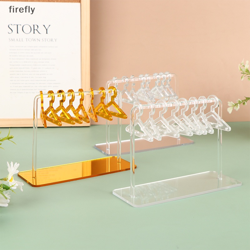 [firefly] Giá Treo Bông Tai / Áo Khoác Bằng Acrylic Sáng Tạo Cá Tính Trưng Bày Để Bàn