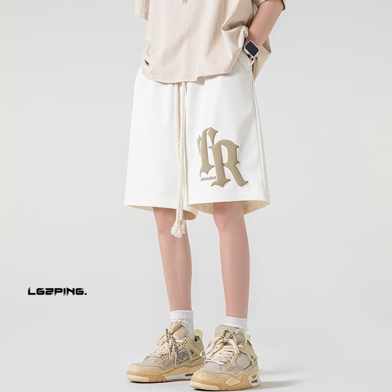 Quần Short Bóng Rổ Dáng Rộng In Chữ Gothic Thời Trang Mùa Hè 2023 Chất Lượng Cao