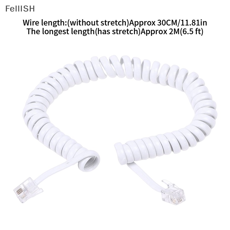 1 Cuộn Dây Cáp Nối Dài 6.5FT 439br Cho Điện Thoại