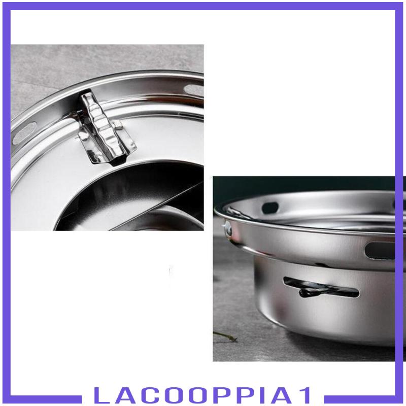 [Lacooppia1] Bếp Cồn Cắm Trại Leo Núi Nhẹ Chống Gió