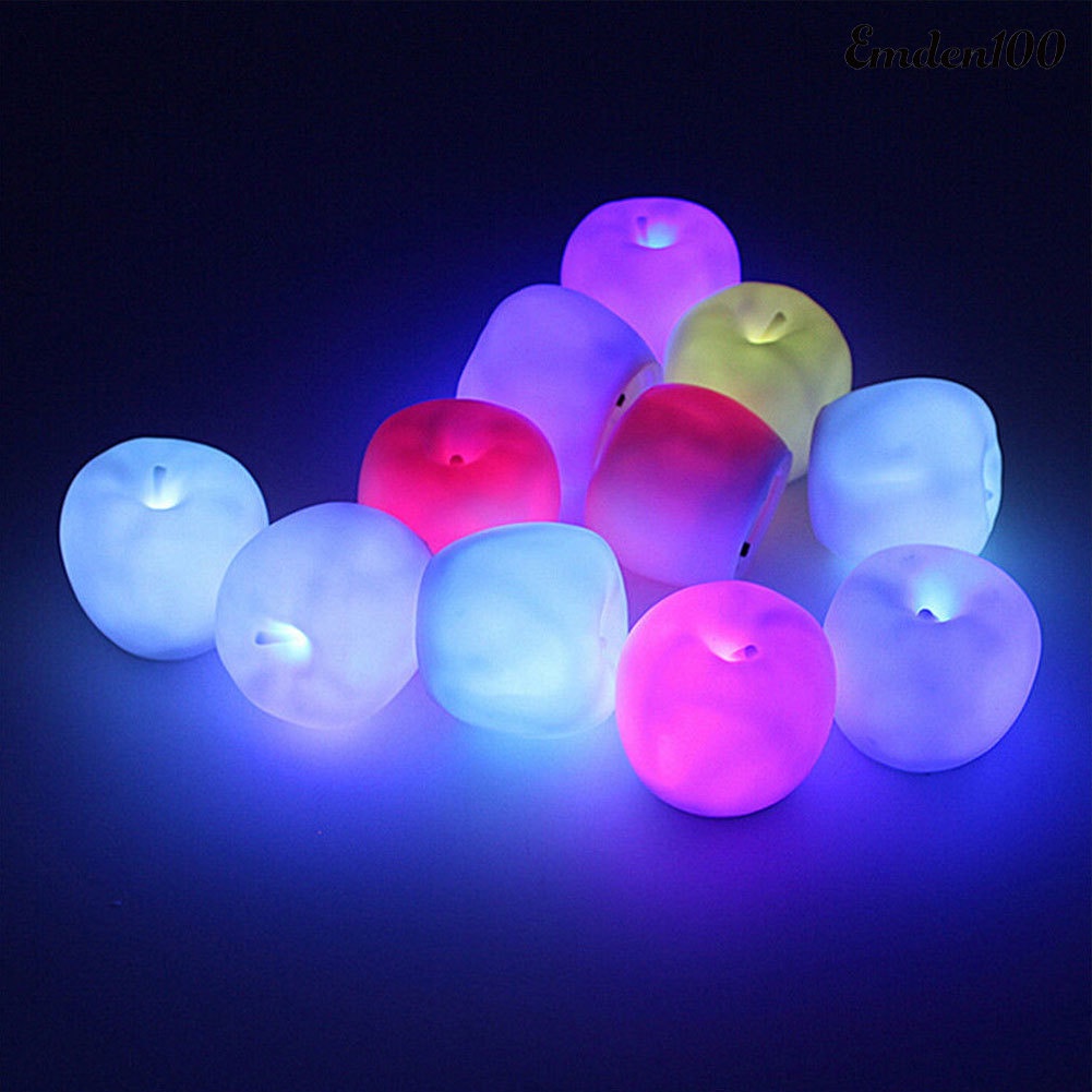 Đèn LED Hình Quả Táo Nhiều Màu Trang Trí Giáng Sinh