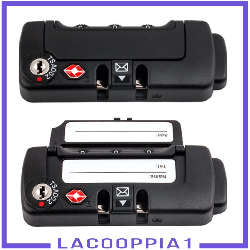 [Lacooppia1] Khóa Hành Lý Tích Hợp TSA002 Kết Hợp Vít Tùy Chỉnh