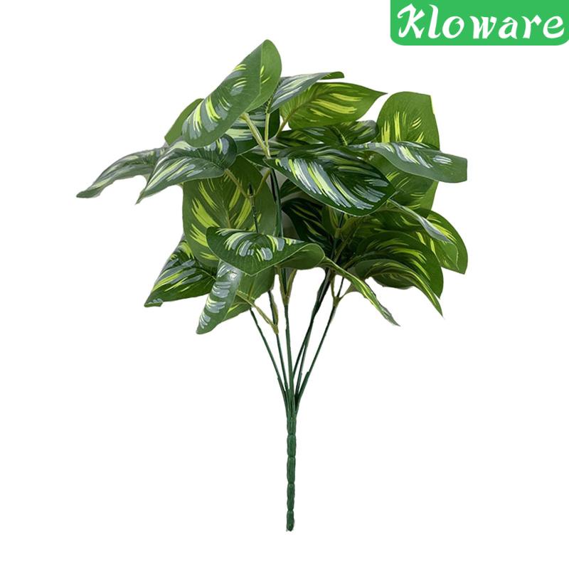 Cành Lá Xanh Giả Trang Trí Bàn Tiệc Cưới